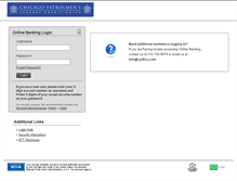 Tablet Screenshot of cpdfcuhomebanking.com